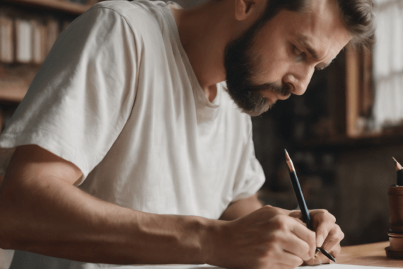Creative Dyspraxic man